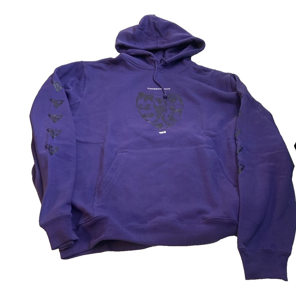 Beimar Men's Vol 4 Hoodie Medium Purple – Casual Pullover Sweatshirt